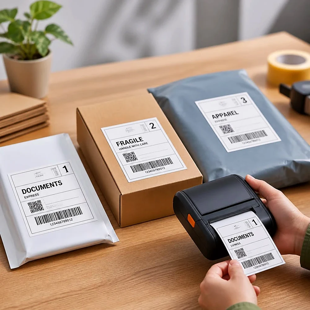 Barcode label printer